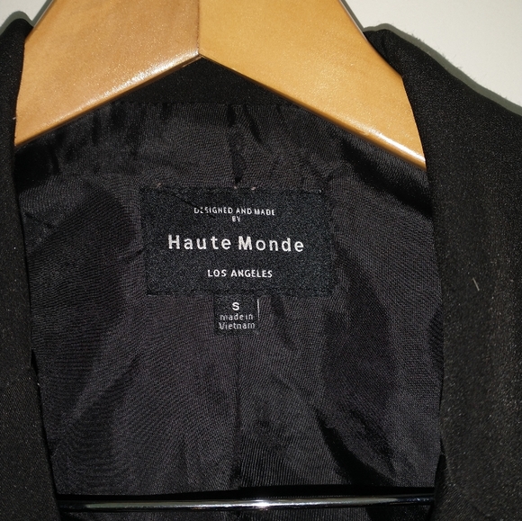 Haute Monde two piece black skirt and Blazer set women's - Picture 12 of 13